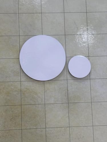 Dry Erase Reusable DND Tokens, MTG Counters, RPG DIY, 100 PCS, 2 Sizes | Reusable RPG Tokens, Combat Tracking, Initiative Conditions and Effects, Circle Markers for Tabletop Board Games