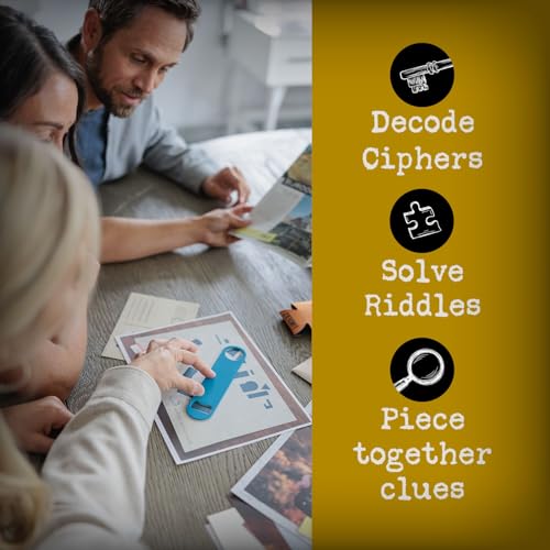 Mystery Game | Switzerland: Heist in the Alps – Be a Detective and Investigate an Unsolved Case, Escape Room Puzzles, for Date Night, Game Night or Solo.