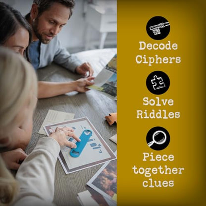 Mystery Game | Switzerland: Heist in the Alps – Be a Detective and Investigate an Unsolved Case, Escape Room Puzzles, for Date Night, Game Night or Solo.