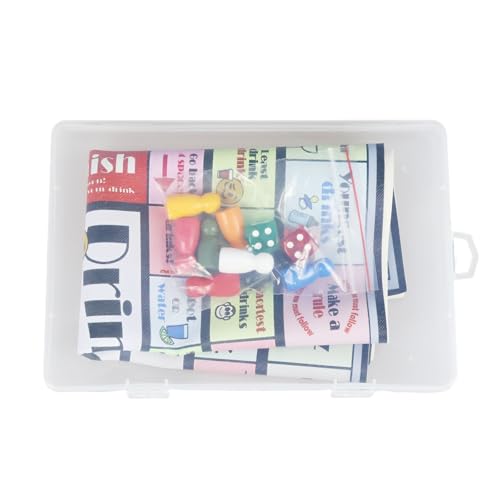 Adult Drinking Board Game, Interactive Party Game for Game Night, Birthday, Family Play Or Multiple Occasions, Aged 21 and Above, with 2-8 Players