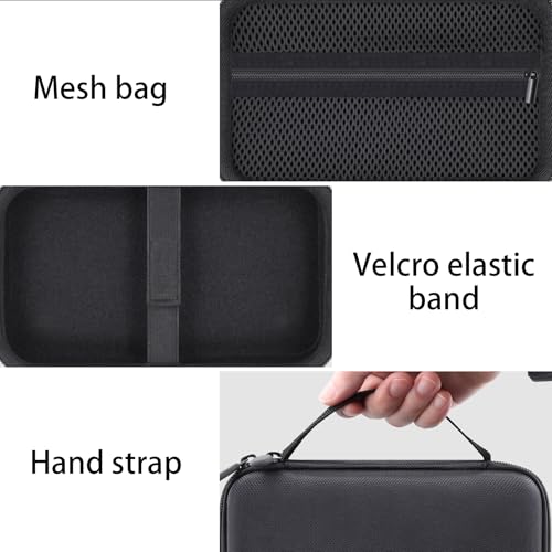 Baval Hard Carrying Case for Moblie Game Controller,Compatible with Retractable Mobile Gaming Controller with Phone Case Support,Case Only