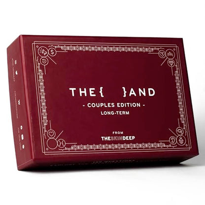 {THE AND} Long Term Couples Edition - 199 Meaningful Conversation Cards for Couples - Questions to Reconnect & Deepen Relationships - Couples Card Game to Reflect & Rediscover Love by The Skin Deep