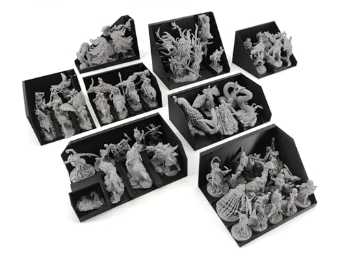 Board Game Insert for Tainted Grail Monsters & Mounted Heroes - color: Black