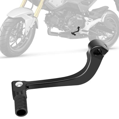 Motorcycle Folding Gear Shifter Shift Lever CNC for Grom MSX 125 2013-2024 Grom Clone Boom Vader 125 BD125 SR6 Black - color: Black