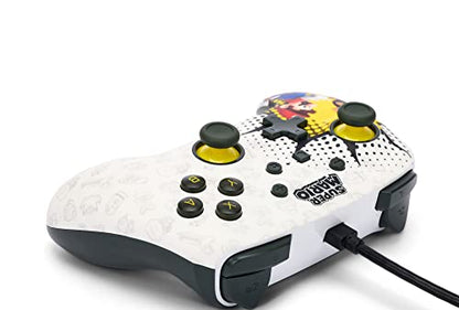 PowerA Enhanced Wired Controller for Nintendo Switch - Bob-omb Blast, Gamepad, game controller, wired controller, officially licensed - color: Bob-omb Blast