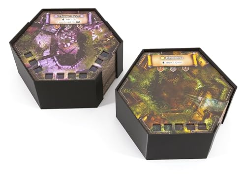 Board Game Insert for Black Rose Wars: Rebirth - color: Dark Brown