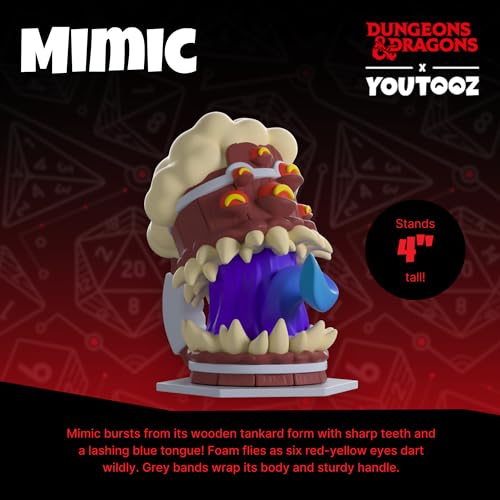 Youtooz Dungeons & Dragons Mimic 4-Inch Vinyl Figure – Collectible D&D Monster, Mimic Action Figure from Dungeons and Dragons