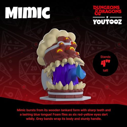 Youtooz Dungeons & Dragons Mimic 4-Inch Vinyl Figure – Collectible D&D Monster, Mimic Action Figure from Dungeons and Dragons