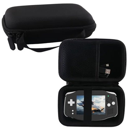 Hard Case Compatible with RG34XX/R36MAX Retro Handheld Game Console (black) - color: black
