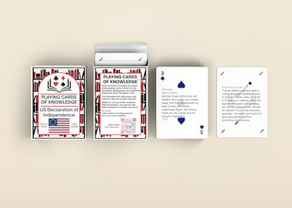 United States Declaration of Independence Playing Cards