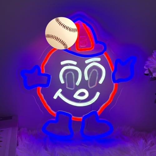 Dimmable University Neon Sign for Wall Decor,LED Lights Signs for Man Cave Office Bar Pub Wall Art College Students, Sport Fans， Boys Gifts 12.2 * 11.8inch - color: S-CZDX