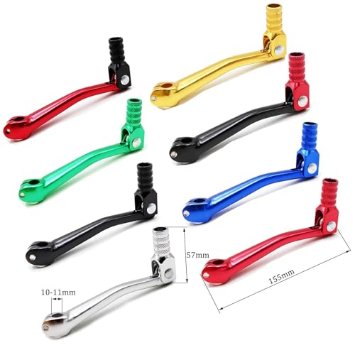 PRO BAT Folding Gear Shift Lever Shifter | For Chinese Mini Choppers 50cc 70cc 90cc 110cc 125cc Pit Dirt Bike Lifan YX SSR Thumpstar Coolster TaoTao Kayo Green - color: Green