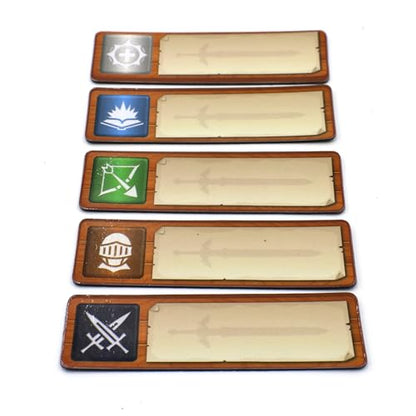 Initiative Tracker for D&D and Other Role-Playing Games - Includes Magnets and Board