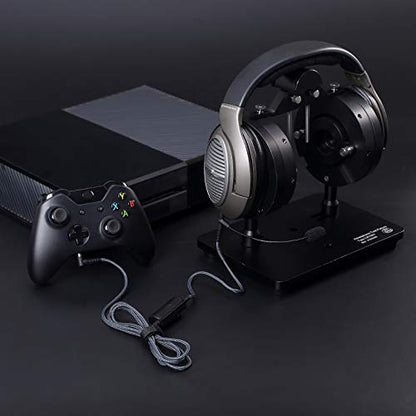 Boom Microphone Cable - Boompro Gaming Mic Compatible with Sennheiser HD598, HD598Cs, HD560s, HD598SE, HD620S, HD400PRO, HD599 Headphones - Xbox One PlayStation PS4 Controller, PC(150CM) - color: Black