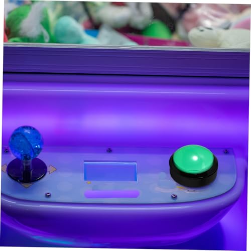 Zerodeko LED Illuminated Game Machine Push Button Replacement Arcade Game Button Micro Switch Suitable for Gaming Machines and Vending