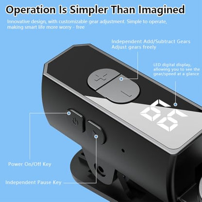 Auto Clicker for Smart Phone, Rechargeable Phone Screen Tapper, Fast Click Simulation Finger Continuous Click for Gaming, Live, Adjustable Speed Physical Clicker