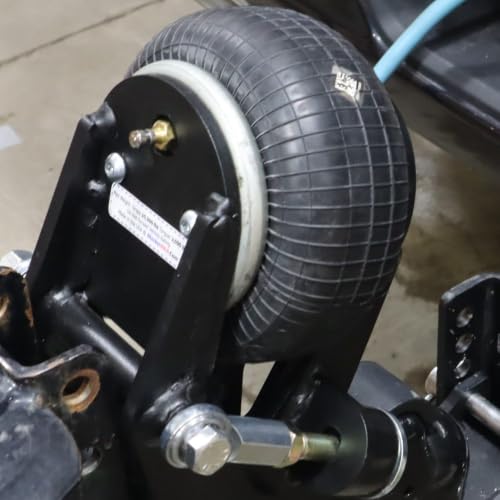 Shocker HD 25K Air Trailer Tongue Mount with Wallace 2-5/16" Ball Coupler, 4 Bolt Flat Plate Mount - size: 4 Bolt Flat Plate Mount