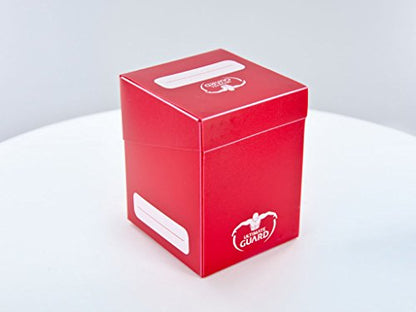Deck Box (100 Cards), Red - color: Red