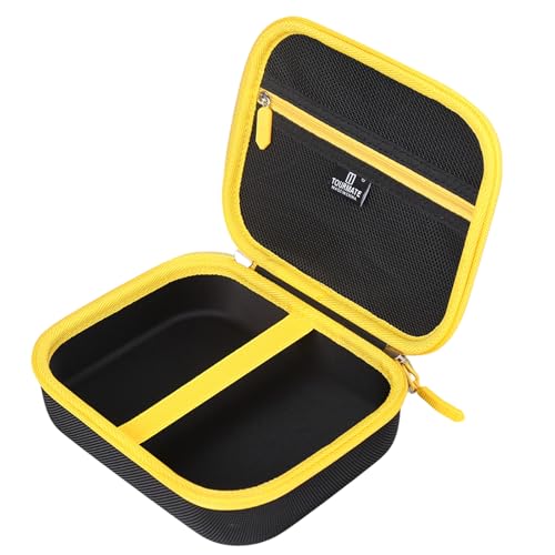 Tourmate Travel Carrying Case for Dremel 290-02 120-Volt Engraver Rotary Tool - Hard Storage Case for NEIKO Engraver Rotary Tool(ONLY CASE) (Black & Yellow) - color: Black & Yellow