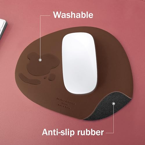 GREEDY FARMERS Mouse pad, Non-Slip Washable Waterproof Computer Mouse pad (Charley Chocolate) - color: Charley Chocolate