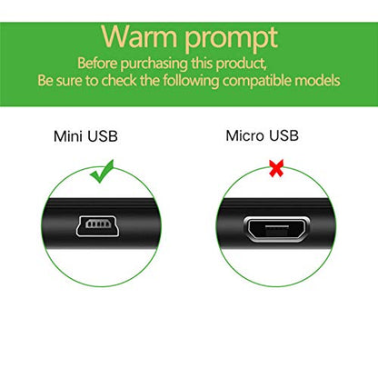 10FT Replacement Mini USB Cable Charger Charging Power Cord for Onetouch Verio Iq Meter ,PS3 Controller, MP3, Dash Cam, Garmin GPS,TI-84 Plus CE,TI 84 Plus C USB A to mini-B Data Transfer Cable & More - size: 10 Feet, style: 1-Pack