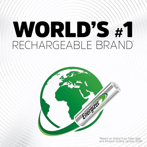 Energizer Recharge Universal Rechargeable AA Batteries (16 Pack), Double A Rechargeable Batteries - size: 16 Count (Pack of 1), style: AA