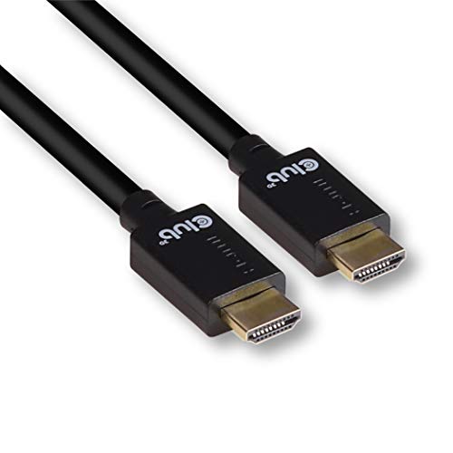 Club3D CAC-1371 Ultra High Speed HDMI 2.1 Certified 4K 120Hz 8K 60Hz M/M Cable 1m - 3.28ft - style: 1m/3.28ft