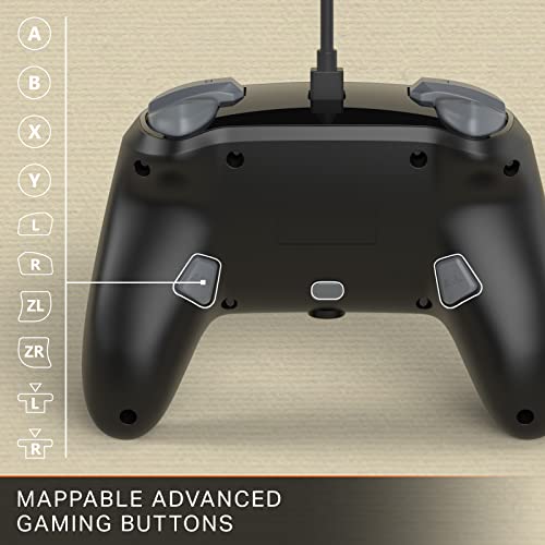 PowerA Enhanced Nintendo Switch and Switch 2 Wired Controller - Hylian Shield, Officially licensed - color: Hylian Shield