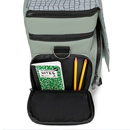ENHANCE Travel Bag for DND Collector's Edition, Bag Compatible with Dungeons and Dragons, Battle Mat Holder, Dice Pockets and Accessories, Carry 4-8 Books (Silver Dragon) - color: Dragon Silver