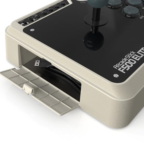 May Flash F500 Elite USB Video Game Controller, Compatible with Xbox Series S/X, Xbox One, Switch, PlayStation 4, PC Windows