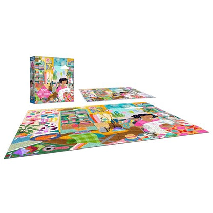 RoseArt - Soft Touch - Sewing Room - 1000 Piece Jigsaw Puzzle for Adults - style: Sewing Room