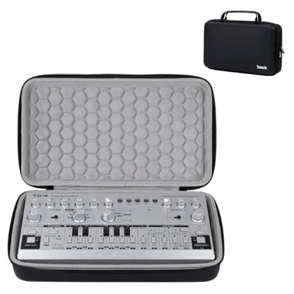 Banworks PU Hardshell Case Custom Fit for Behringer TD-3/RD-6/TB-303, Analog Bass Synthesizer Storage & Carrying Case Performance Controller Bag JT/HCQSNB-07 (Case Only, 1 Piece) - size: For Behringer TD-3/RD-6/TB-303