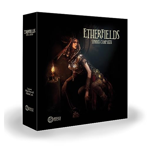 Etherfields Board Game Sphinx Campaign Expansion | Fantasy Strategy Game | Narrative Adventure Game for Adults | Ages 14+ | 1-4 Players | Avg. Playtime 90-180 Minutes | Made by Awaken Realms