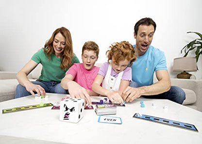 Educational Insights Dice of Fury - Family Board Games for Adults, Teens, and Kids, Dice Games for Family Game Night, Fast-Paced Table Top Party Game, Fun Group Play, Mental Math Activity