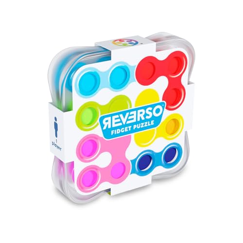 SmartGames Reverso, Fidget Puzzle, Mini Brain Teaser, Ages 6+