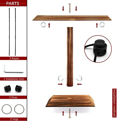Ring Hook Games for Adults,Hook and Ring Game,Yard Games,Patio Decor,Wooden Hook and Ring Game for Bars,Home,Party,15.5" X 13" Large Size. - size: Medium-L