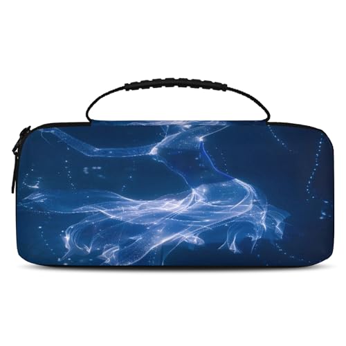Adornori Ballerina Carry Case Compatible with Nintendo Switch 2, with 20 Games Cartridges, Art Portable Travel Carrying Case Pouch for Accessories & Games - color: Multicolor 19