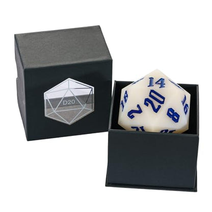 Silicone 55mm D20 DND Dice, Light Changing Colors Single Large D20 | Giant D20 Polyhedral Dice with Dice Gift Box Compatible with Dungeons and Dragons RPG Table Games(Red Yellow/Blue) - color: Red Yellow/Blue