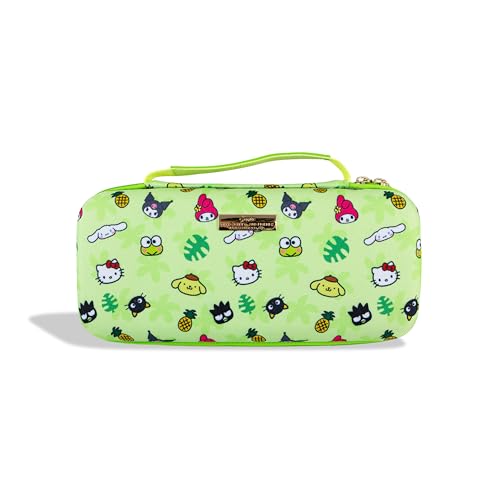 Sonix x Sanrio Carrying Case for Nintendo Switch 2, Switch 1, Lite, OLED, Protective Travel Case with Game Cartridge Storage | Hello Kitty Island Adventure AOP (Green) - color: Hello Kitty Island Adventure AOP