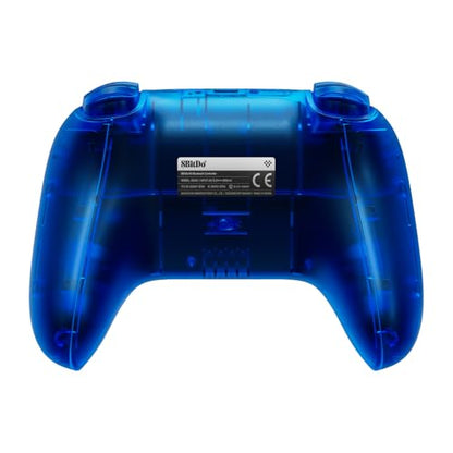 8Bitdo 64 Bluetooth Controller for Analogue 3D, Ocean | Switch/Switch 2, Windows and Android Support, Wired USB, D-Input/S-Input Modes, Hall Effect Joystick, Vibration - color: Ocean