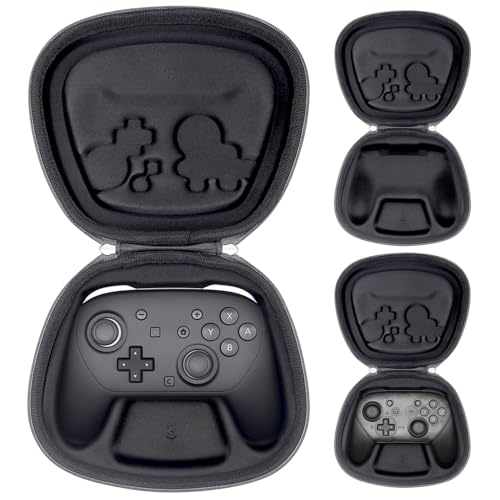 Carrying Case Compatible with Nintendo Switch 2 Pro Controller, Buttons & Joysticks Full Protection, Hard Shell Original Switch Controller Travel Storage Case, Grey - color: Grey Special Edition