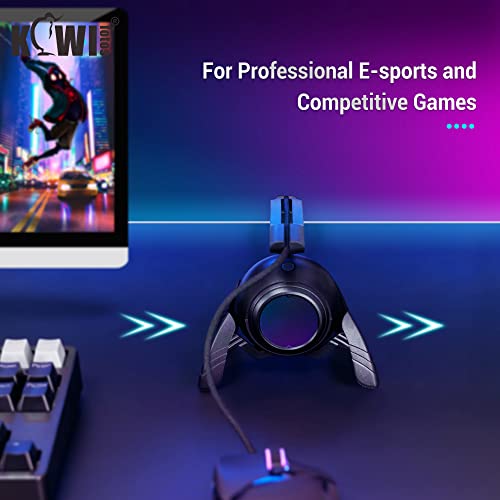 KIWIFOTOS Mouse Bungee Spider Gaming Mouse Bungee Cable Holder Mouse Cord Holder Gaming Mouse Accessory (Sticker Style)