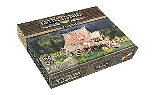 Battle Systems Fantasy Terrain Tavern - 28-35mm DND D&D RPG Wargames Historical/Fantasy Card Scenery - style: Tavern