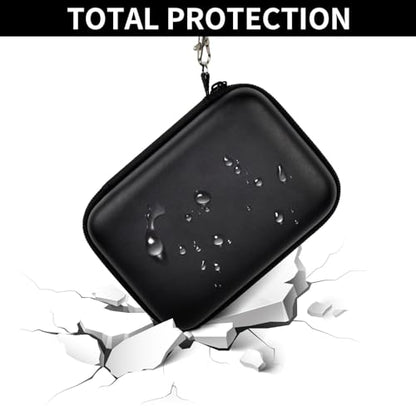 PAIYULE Travel Case for RG35XX/RG35xx Plus Retro Handheld Game Console | Hard EVA Shell, Handheld Console Storage, Accessory Pocket, Carry Handle, Case Only, For Gamers & Collectors