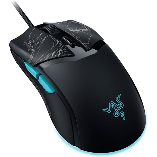 Razer Cobra Wired Gaming Mouse, 58g Lightweight, Zenless Zone Zero Edition | Gen-3 Optical Switches, Chroma RGB Lighting Underglow, 8500 DPI Optical Sensor, 100% PTFE Mouse Feet, Speedflex Cable - color: Zenless Zone Zero Edition