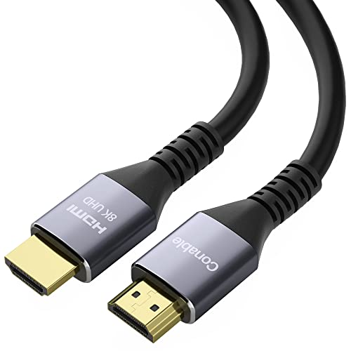HDMI® Cable, Heavy-Duty 8K HDMI® Cable 25FT, 48Gbps Ultra HD Cord, Supports 8K@60Hz 4K@120Hz, eARC, HDR, HDCP 2.2 2.3, for Laptop, Monitor, Switch, PS5/PS4, Xbox, Dolby, Series X, UHD TV -25ft - size: 25FT, style: 1 Pack
