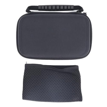 2DS XL 3DS Carrying Case, Hard Shell Storage Bag with 16 Game Cartridges Slots and Removable Pocket, Made of Premium Nylon, Lightweight and Travel Friendly, for Game Console and