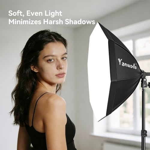 Softbox Lighting Kit 20"x20" with Remote Control, Photography Lighting Kit with Adjustable LED Light, 3000K-7500K Studio Lights for Product Photography, YouTube, Video Recording - size: 20"x20" 1PK