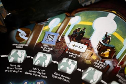 A War of Whispers Expansion of Influence, 5 Players, Age 14+, Expansion | Expand A War of Whispers with new factions and support for five players.