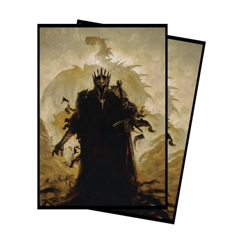 The Black Marshal - MTG Card Sleeves, 104ct, Standard Size, Smooth | Double Sleeving Compatible, Smudge Resistant Matte Back, Compatible with Standard 66x92mm TCG and Magic The Gathering Cards. - color: The Black Marshal, size: Smooth